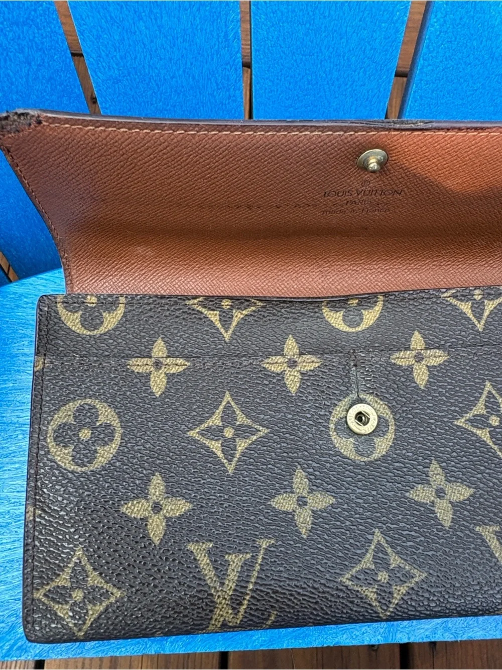 LV Monogram Canvas Wallet